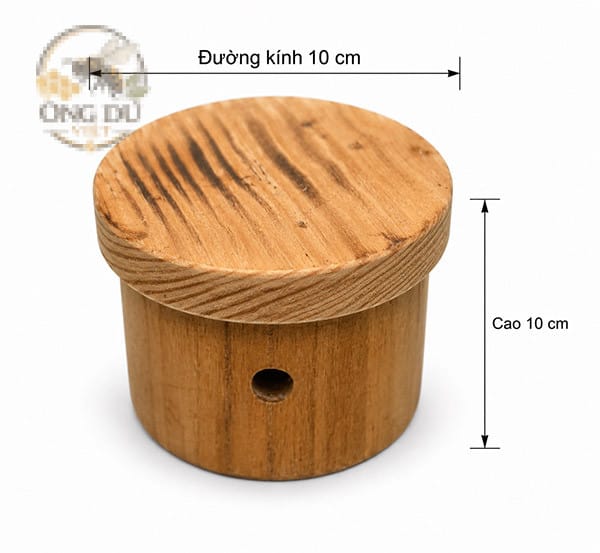 kích thước thùng ong dú chúa